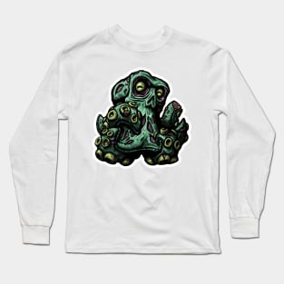 Octopus Zombie Long Sleeve T-Shirt